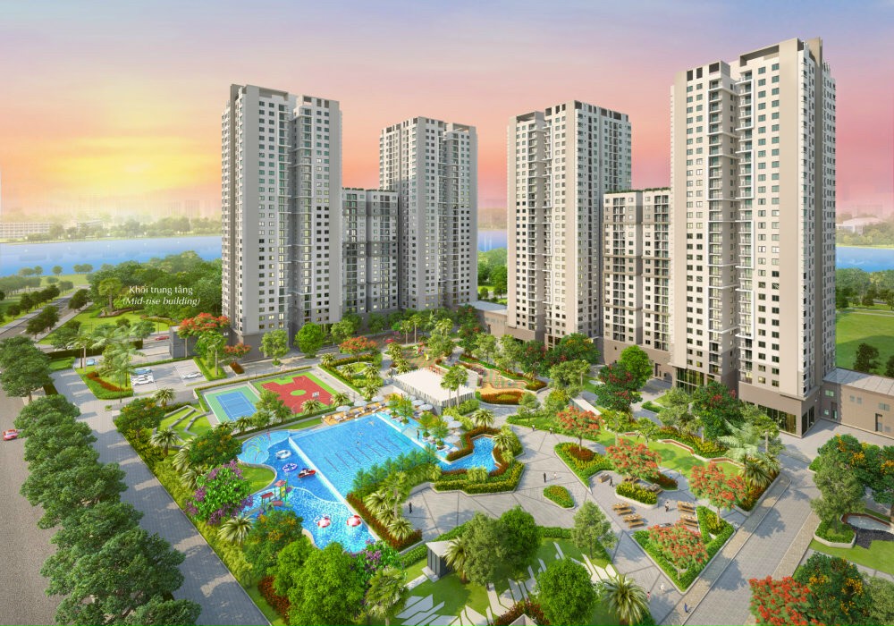 Saigon South 71m2 sẵn sổ hồng giá 3,35 tỷ - đầy đủ nội thất 3.550 tỷ. Cam kết giá tốt nhà đẹp!