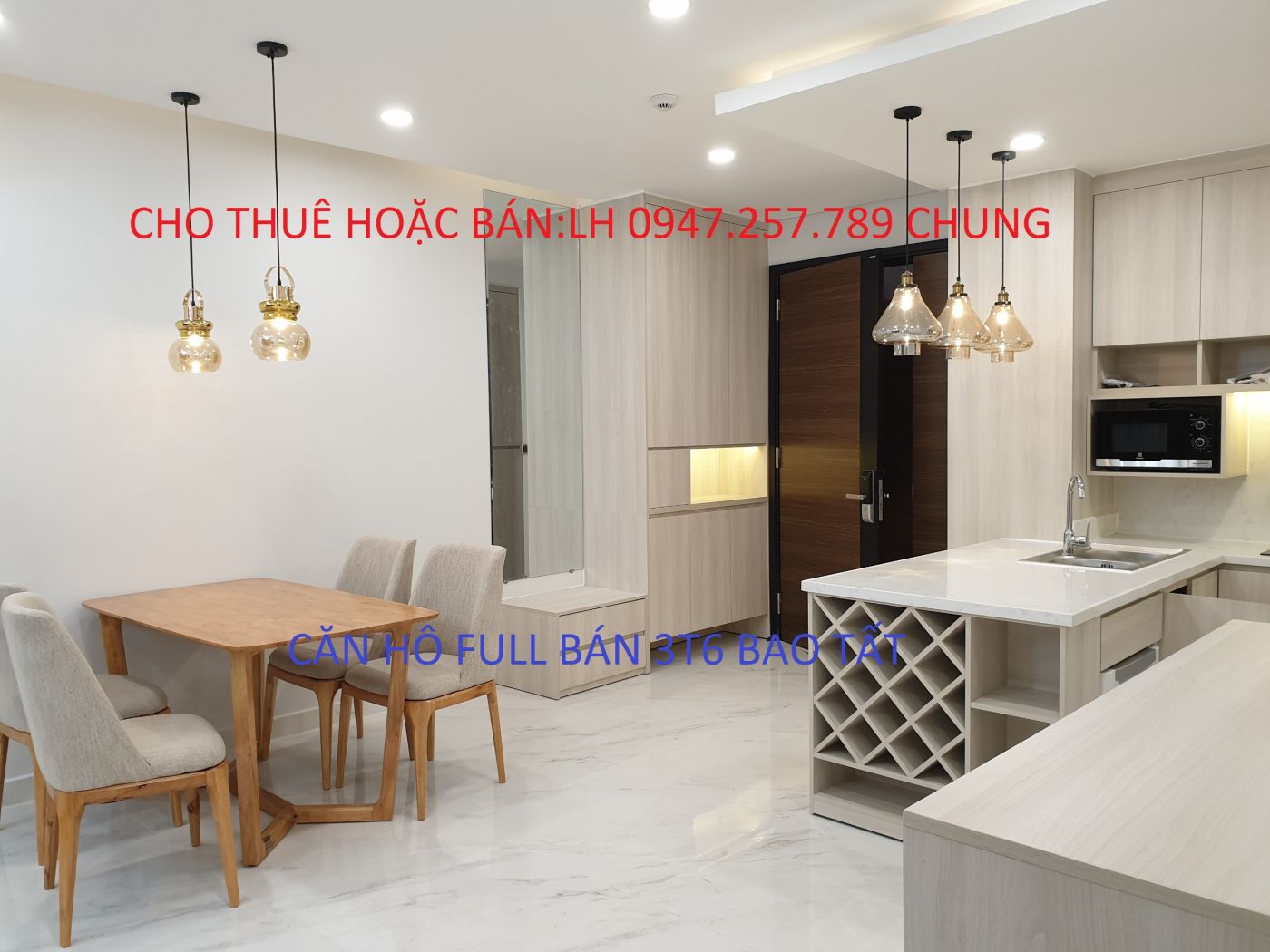 Cần cho thuê căn hộ midtow sakura 2pn giá 1000$ 91m2 lh: chung