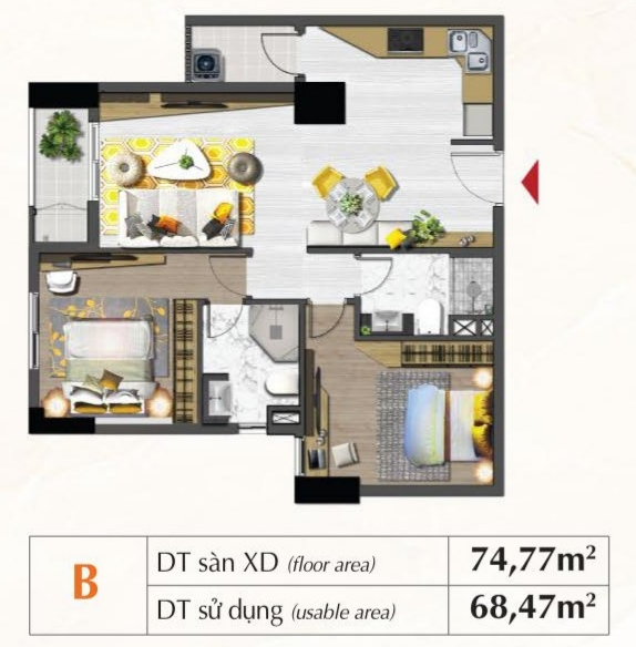 hình chi tiết bất động sản
